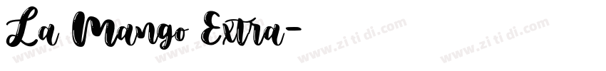 La Mango Extra字体转换